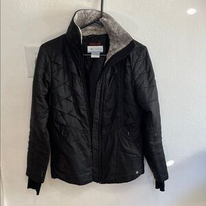 Columbia Black Quilted Jacket